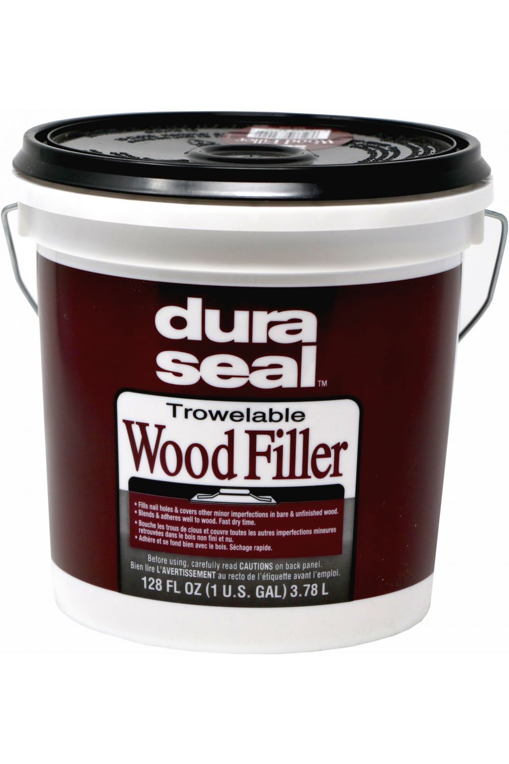Dura Seal Trowelable Wood Filler_ Red Oak Gallon