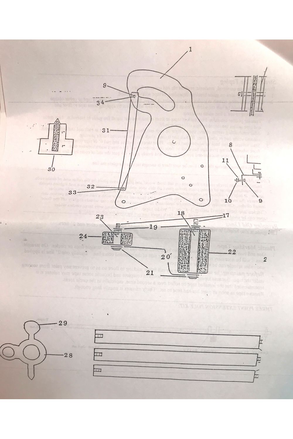 Treska Line Tape Machine Metric